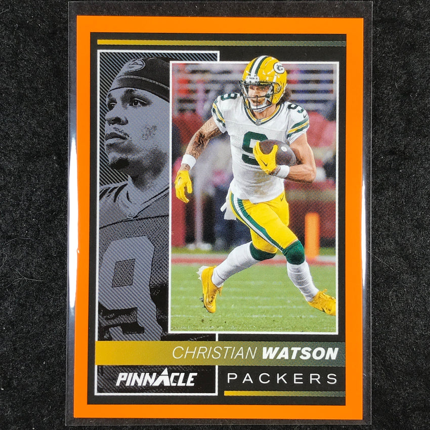 2024 Encore Football CHRISTIAN WATSON Base Orange 24/99 #76