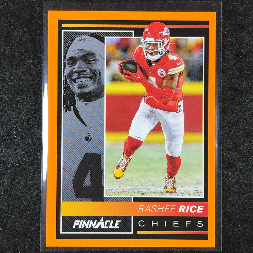 2024 Encore Football RASHEE RICE Base Orange 42/99 #100