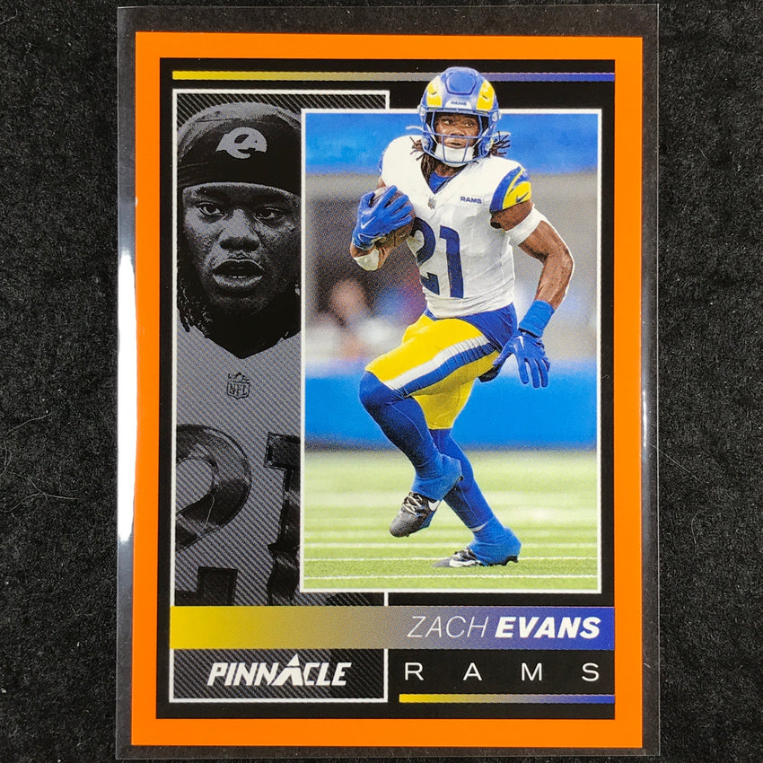 2024 Encore Football ZACH EVANS Base Orange 36/99 #117