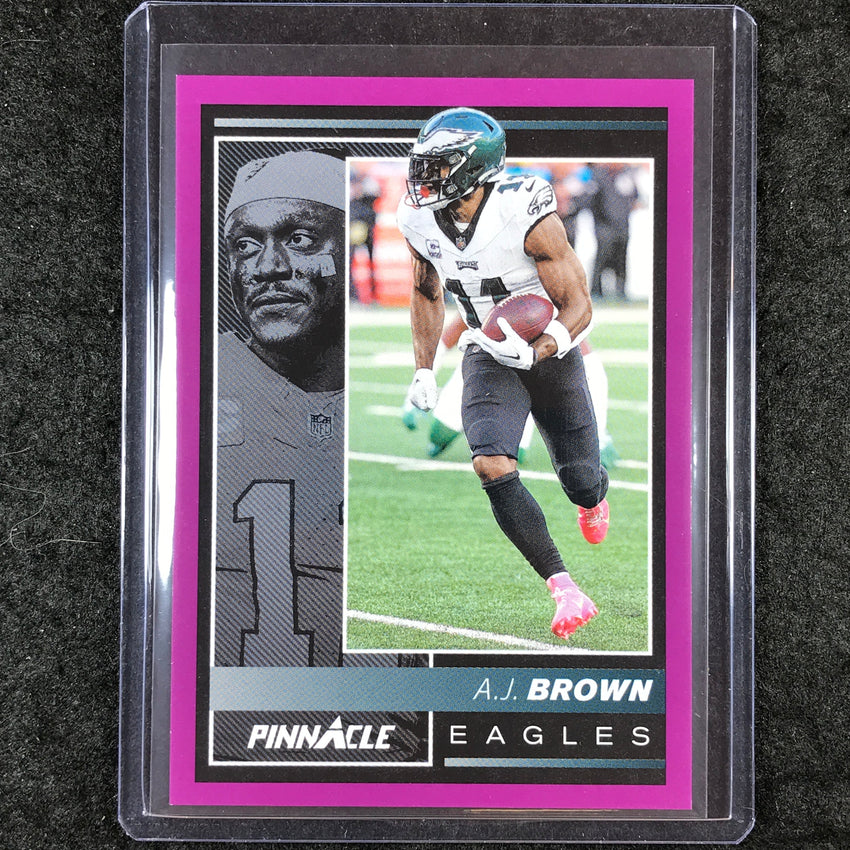 2024 Encore Football A.J. BROWN Base Purple 23/75 #160