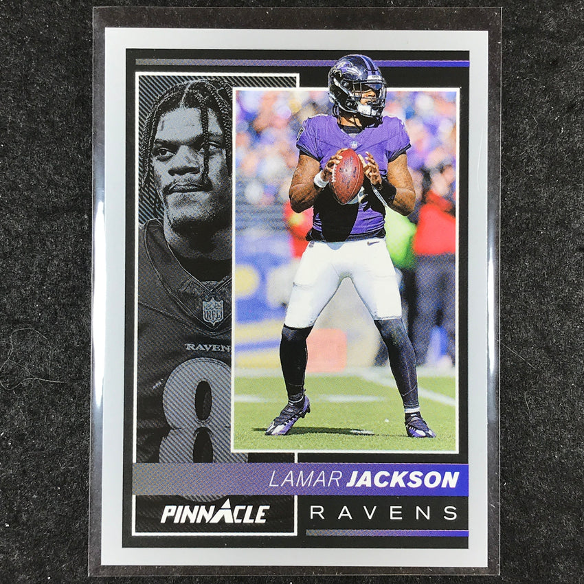 2024 Encore Football LAMAR JACKSON Base Silver /150 #13