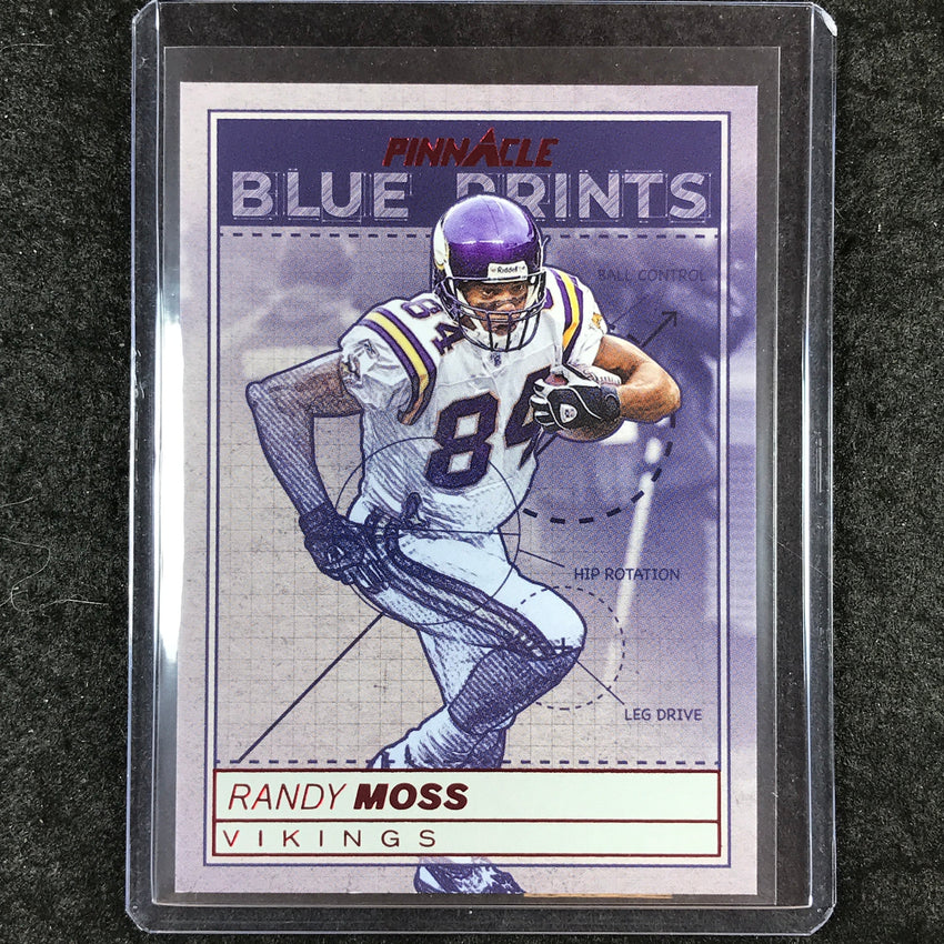 2024 Encore Football RANDY MOSS Blue Prints Red 73/75 #15