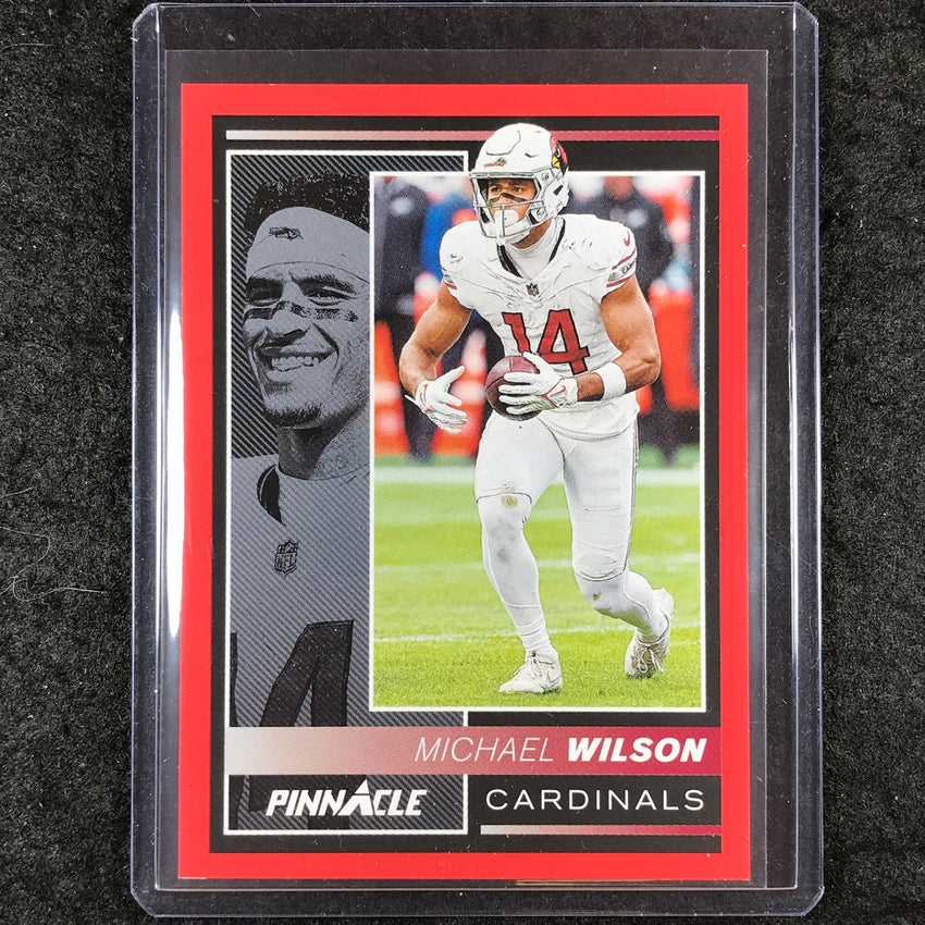 2024 Encore Football MICHAEL WILSON Base Red 20/49 #2