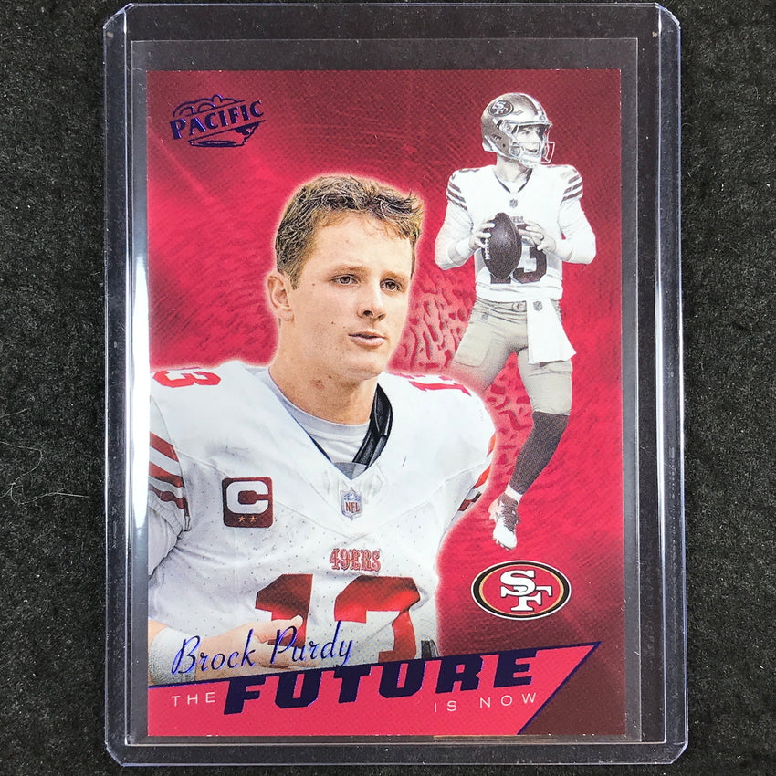 2024 Encore Football BROCK PURDY The Future Is Now Blue 24/35 #14