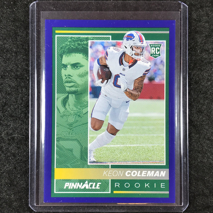 2024 Encore Football KEON COLEMAN Rookie Base Blue 22/25 #263