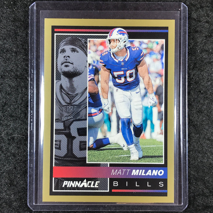 2024 Encore Football MATT MILANO Base Gold 8/10 #25
