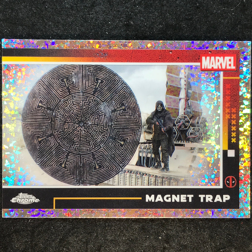 2025 Topps Chrome Deadpool MAGNET TRAP Base Multiverse and More Mini Diamond #70