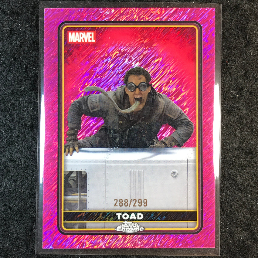 2025 Topps Chrome Deadpool TOAD Characters Pink Shimmer /299 #40