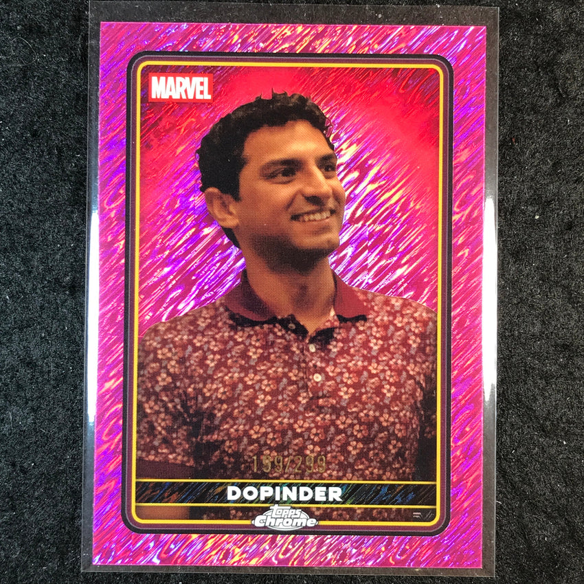 2025 Topps Chrome Deadpool DOPINDER Characters Pink Shimmer /299 #43