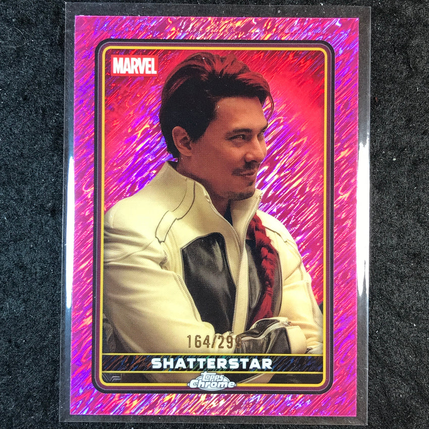 2025 Topps Chrome Deadpool SHATTERSTAR Characters Pink Shimmer /299 #44