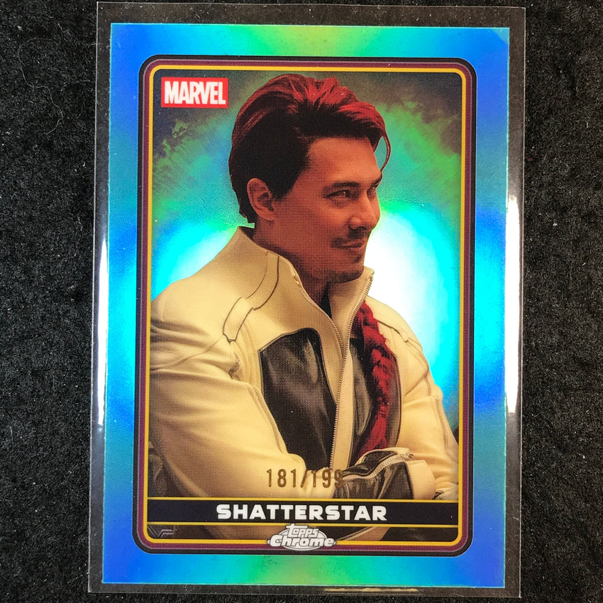 2025 Topps Chrome Deadpool SHATTERSTAR Characters Aqua /199 #44