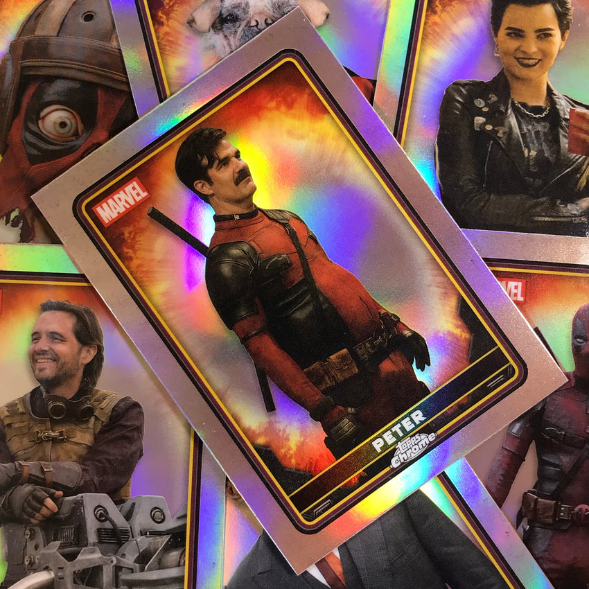 2025 Topps Chrome Deadpool JUGGERNAUT Base Characters Refractor #33
