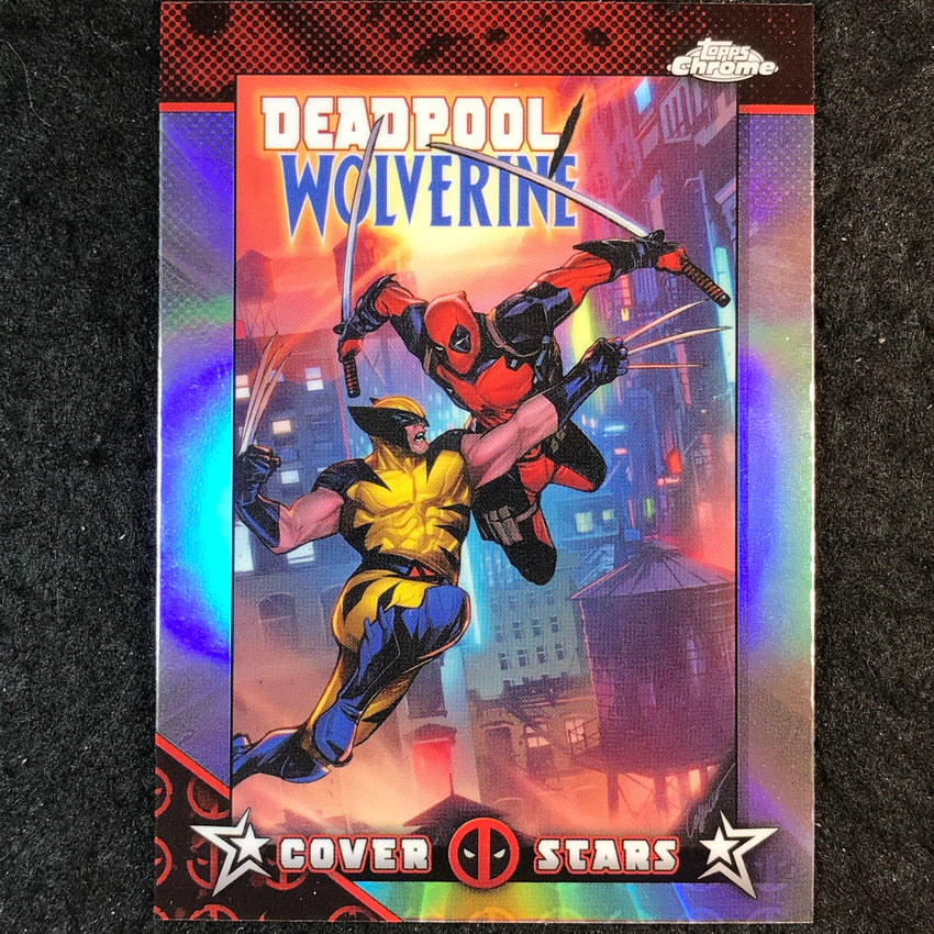 2025 Topps Chrome Deadpool DEADPOOL / WOLVERINE #2 Cover Stars #CS-1