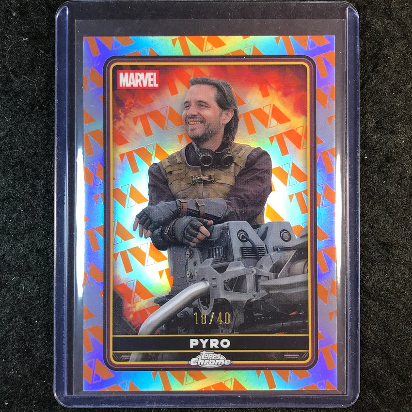 2025 Topps Chrome Deadpool PYRO Characters TVA Takeover 18/40 #25