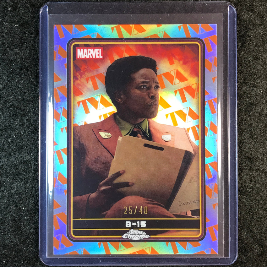 2025 Topps Chrome Deadpool B-15 Characters TVA Takeover 25/40 #35