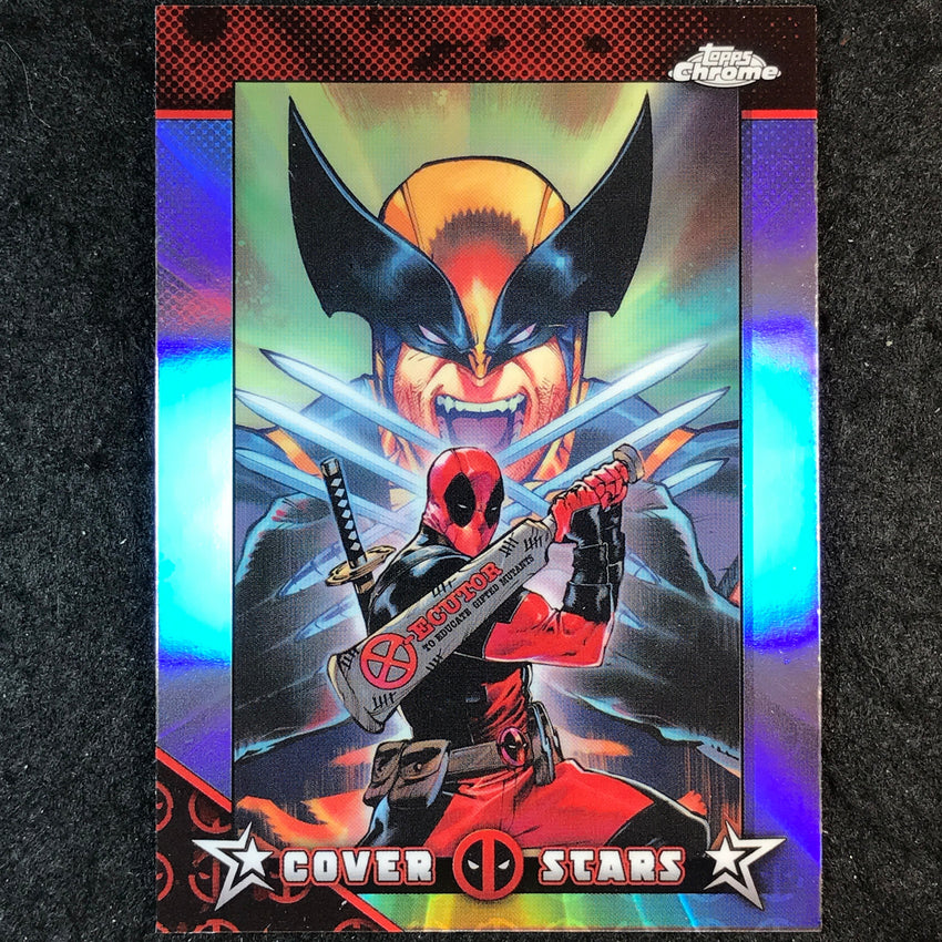 2025 Topps Chrome Deadpool WOLVERINE: DEEP CUT #1 Cover Stars #CS-7