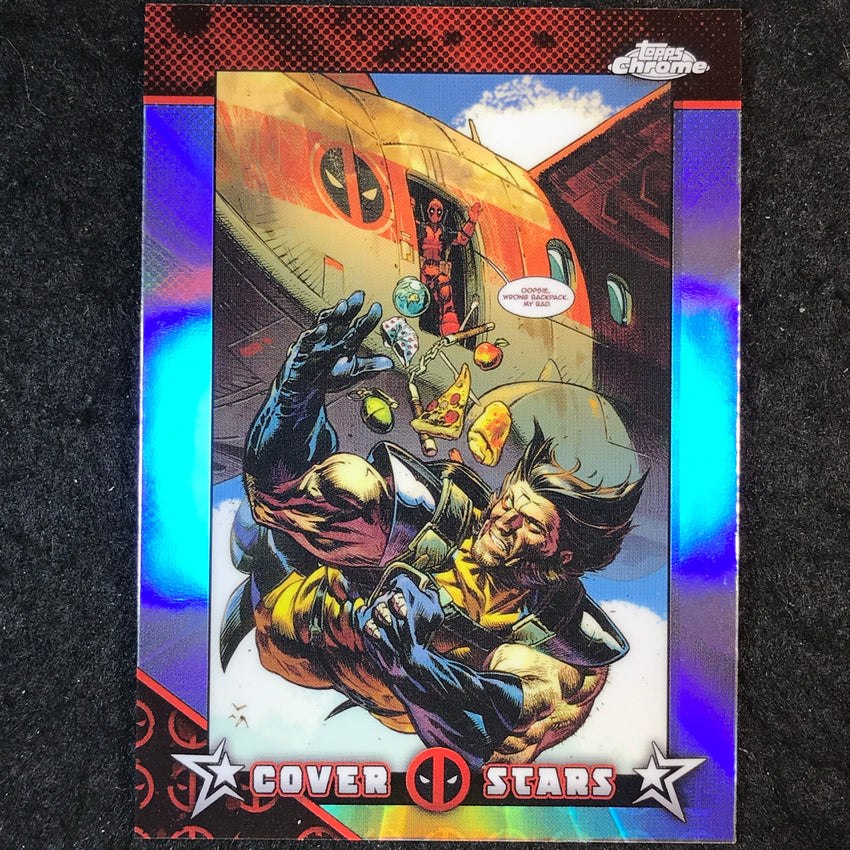2025 Topps Chrome Deadpool X-MEN: HEIR OF APOCALYPSE #3 Cover Stars #CS-9