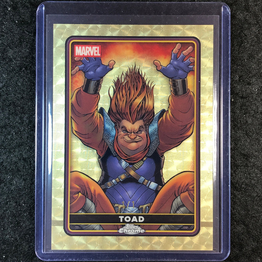 2025 Topps Chrome Deadpool TOAD Comic Accurate Superfractor 1/1 #12