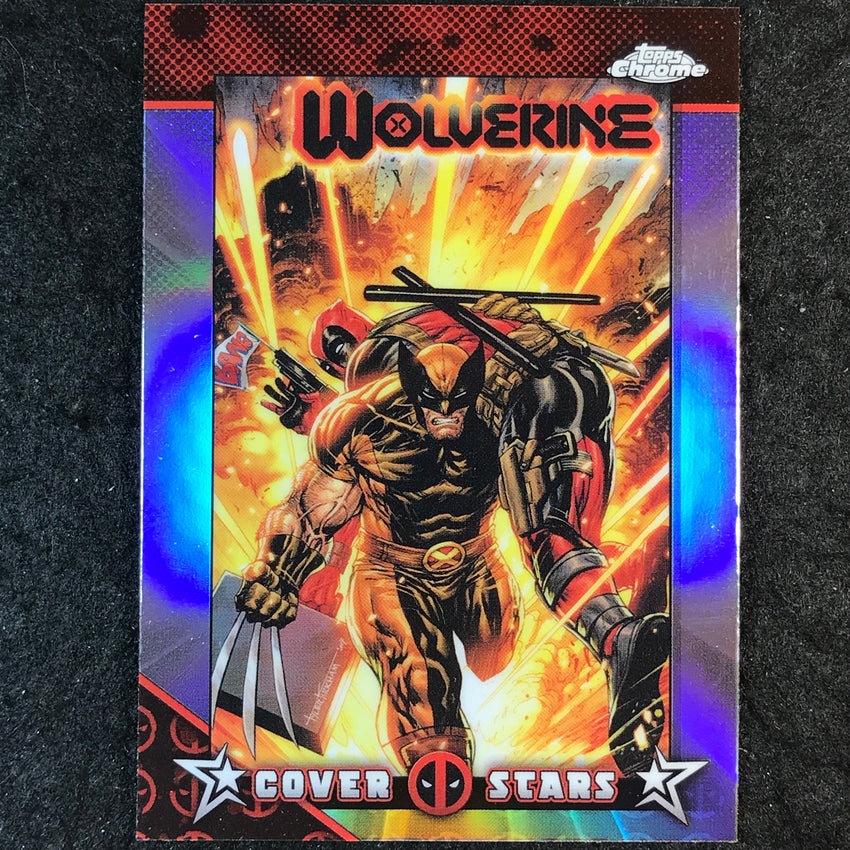 2025 Topps Chrome Deadpool WOLVERINE #20 Cover Stars #CS-12