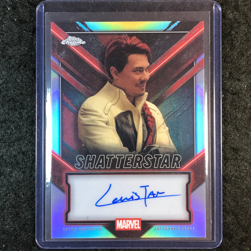 2025 Topps Chrome Deadpool LEWIS TAN AS SHATTERSTAR Chrome Auto Refractor #TC-LT