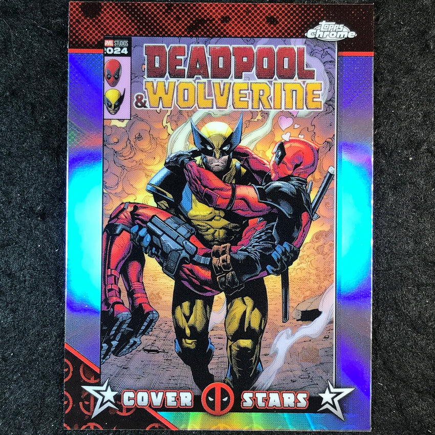 2025 Topps Chrome Deadpool SPIDER-GWEN: THE GHOST-SPIDER #3 Cover Stars #CS-18