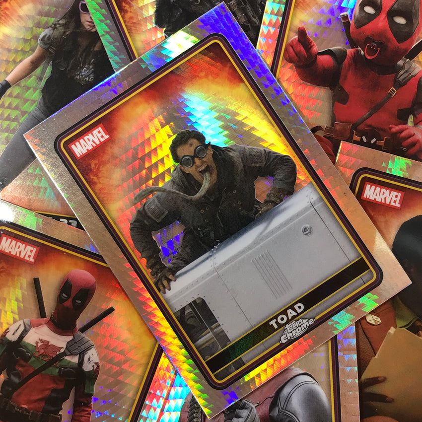 2025 Topps Chrome Deadpool JUGGERNAUT Base Characters Prism #33