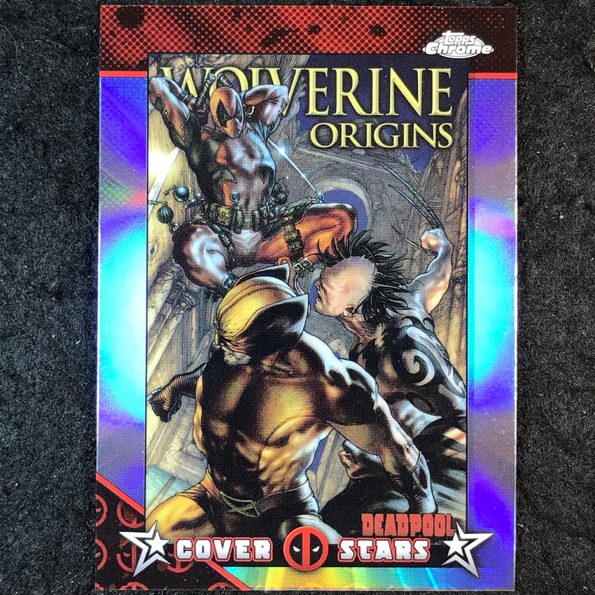 2025 Topps Chrome Deadpool WOLVERINE: ORIGINS #25 Cover Stars #CS-25