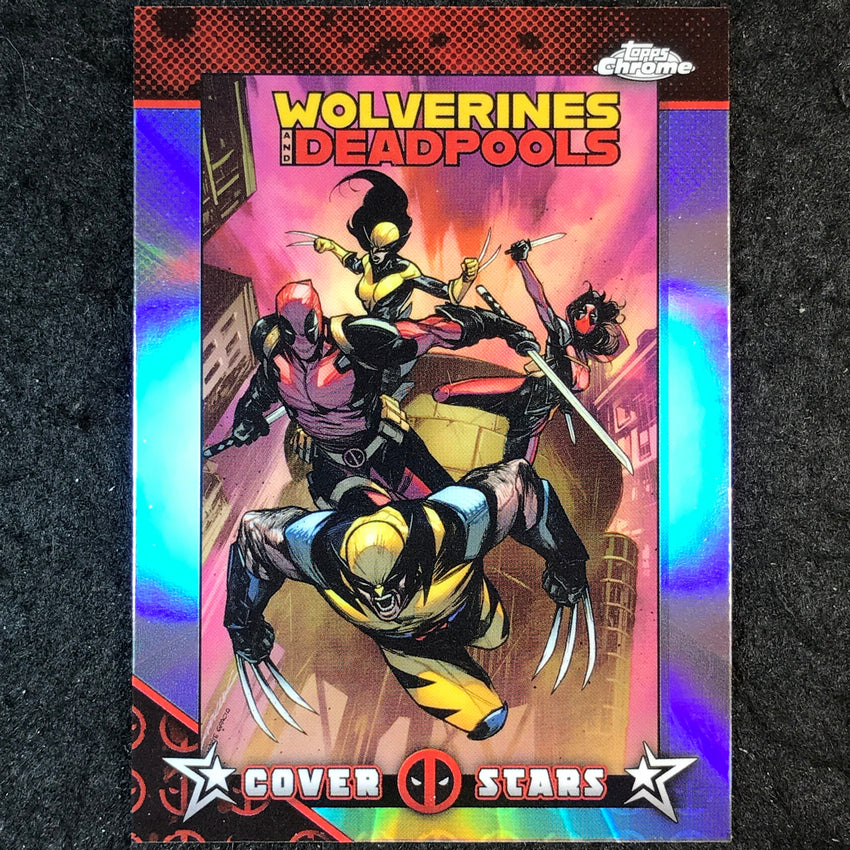 2025 Topps Chrome Deadpool WOLVERINES & DEADPOOLS #1 Cover Stars #CS-26