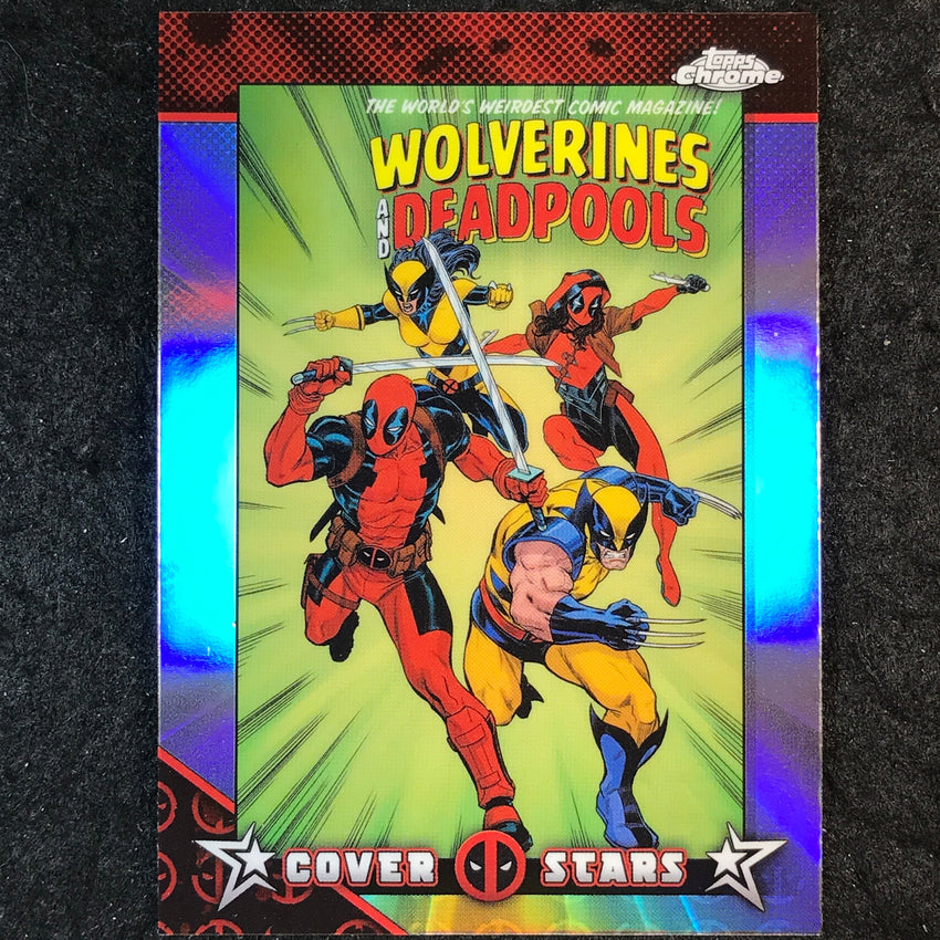 2025 Topps Chrome Deadpool WOLVERINES & DEADPOOLS #1 Cover Stars #CS-27
