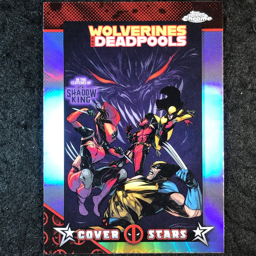 2025 Topps Chrome Deadpool WOLVERINES & DEADPOOLS #2 Cover Stars #CS-28