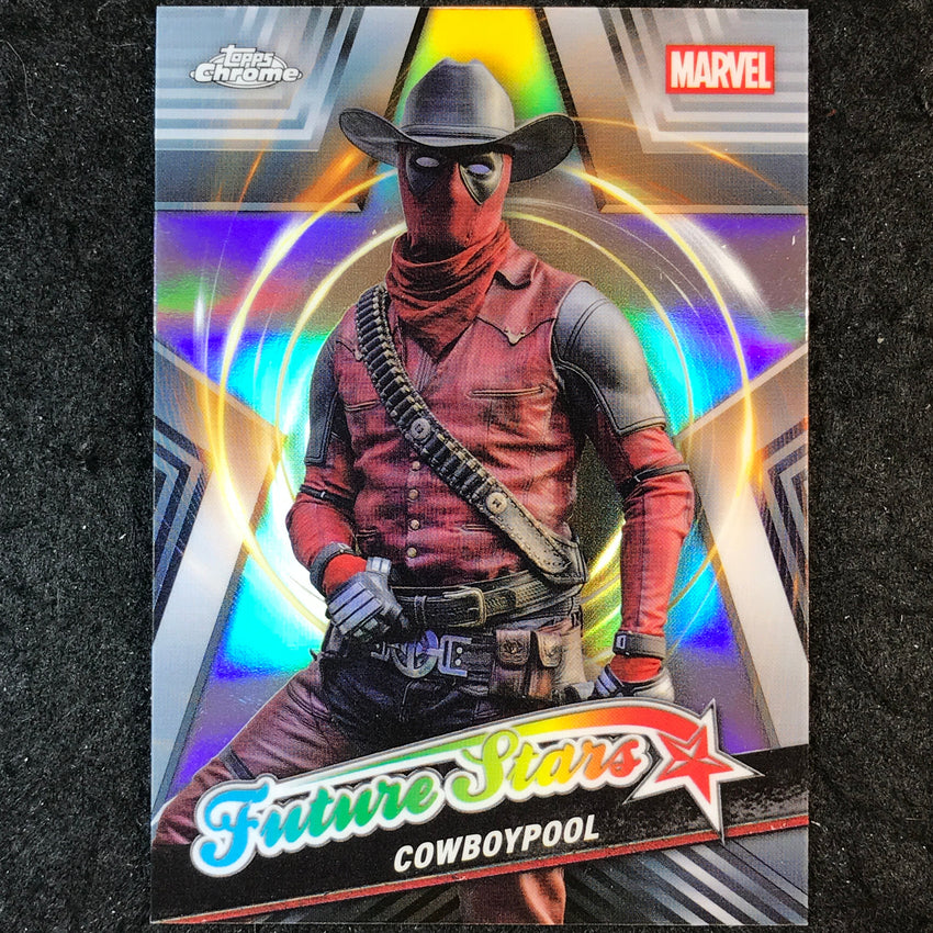 2025 Topps Chrome Deadpool COWBOYPOOL Future Stars #FS-1