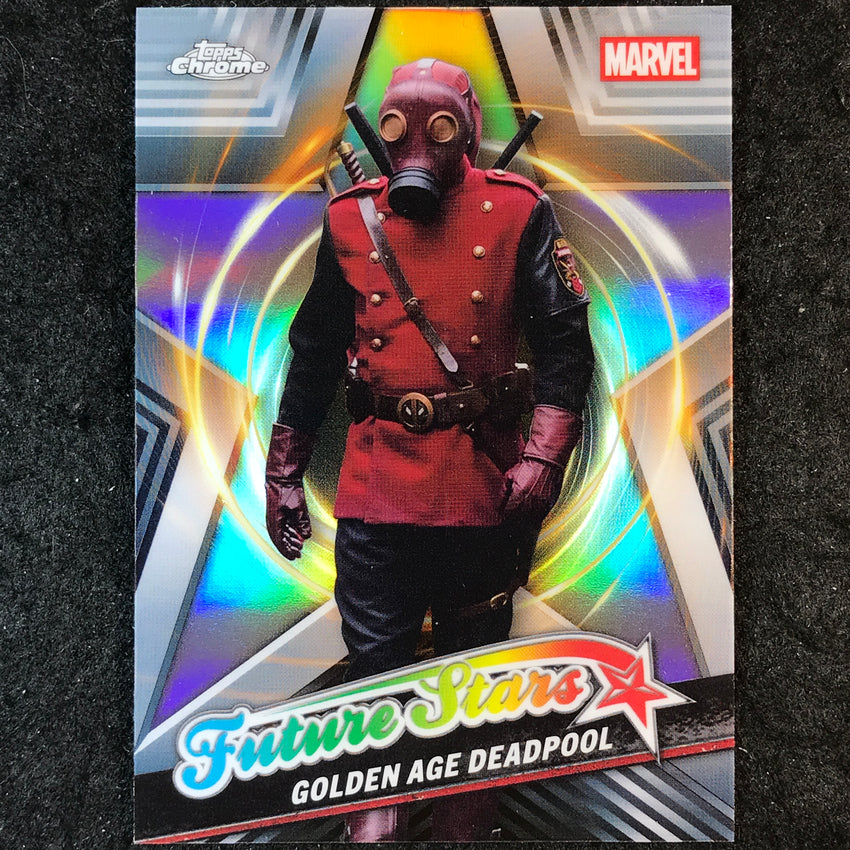 2025 Topps Chrome Deadpool GOLDEN AGE DEADPOOL Future Stars #FS-4