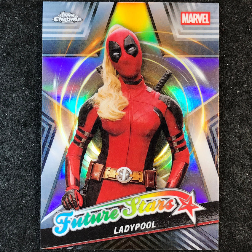 2025 Topps Chrome Deadpool LADYPOOL Future Stars #FS-9