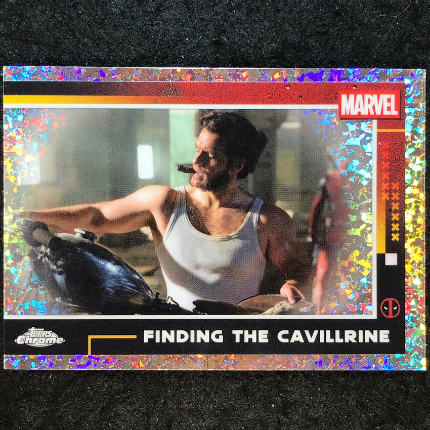 2025 Topps Chrome Deadpool THE CAVILLRINE Multiverse and More Mini Diamond #61