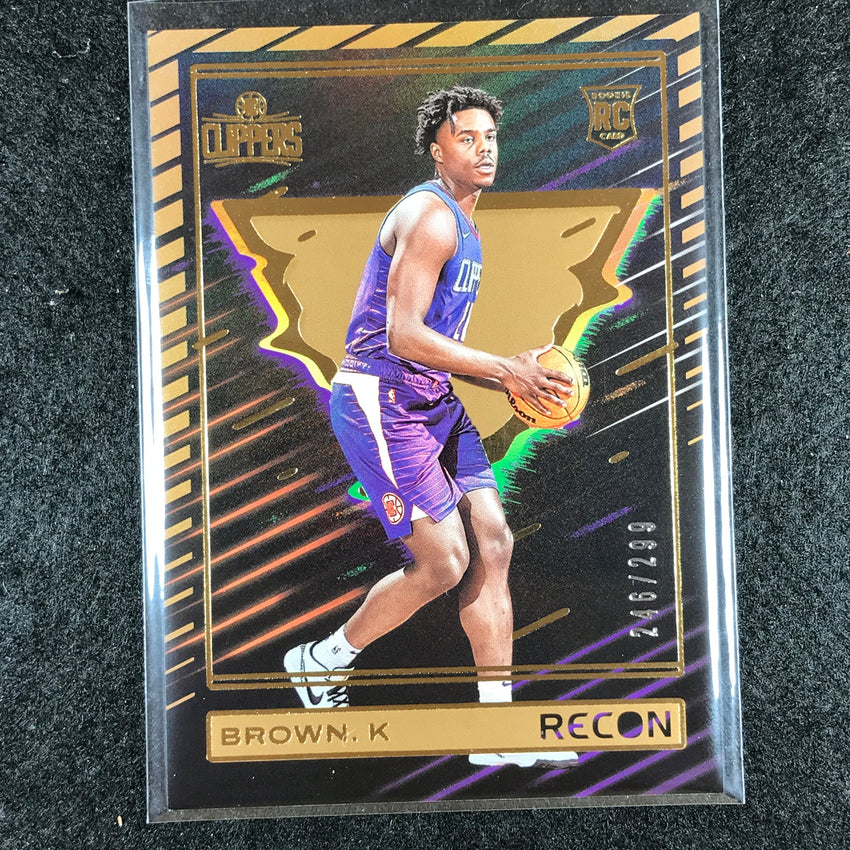 2023-24 Recon KOBE BROWN Rookie Base Bronze Holo 246/299 #223