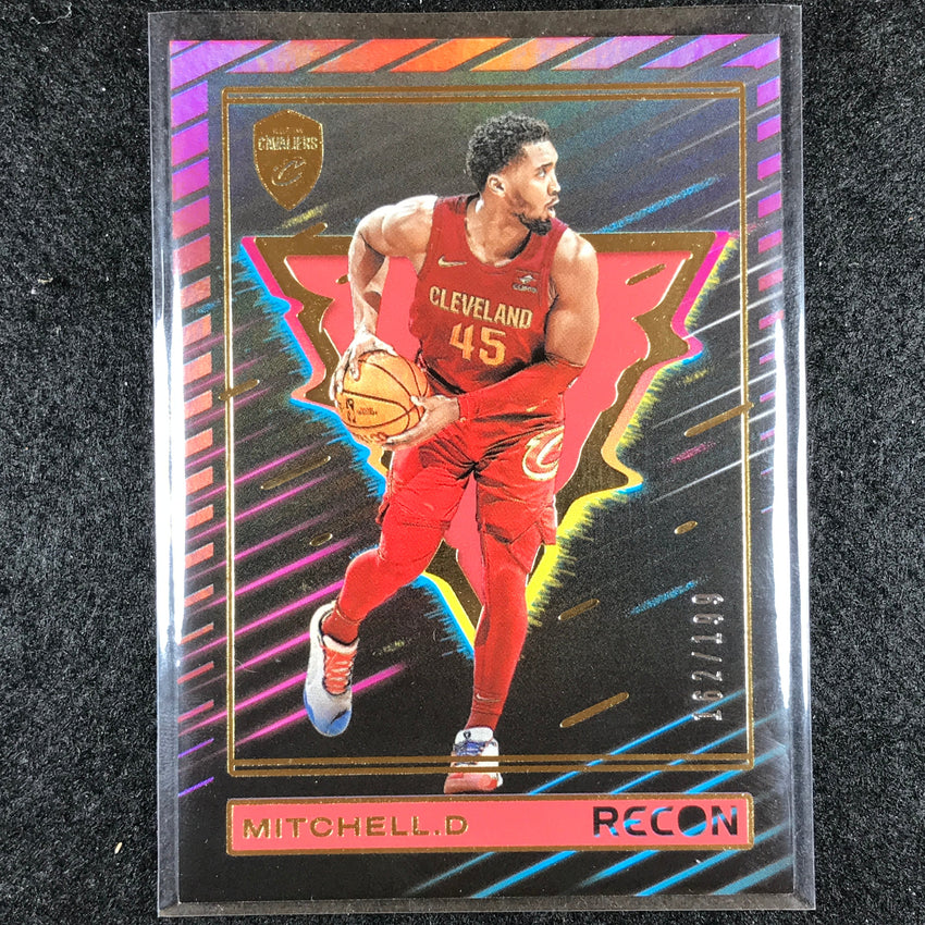 2023-24 Recon DONOVAN MITCHELL Base Red Holo 162/199 #4