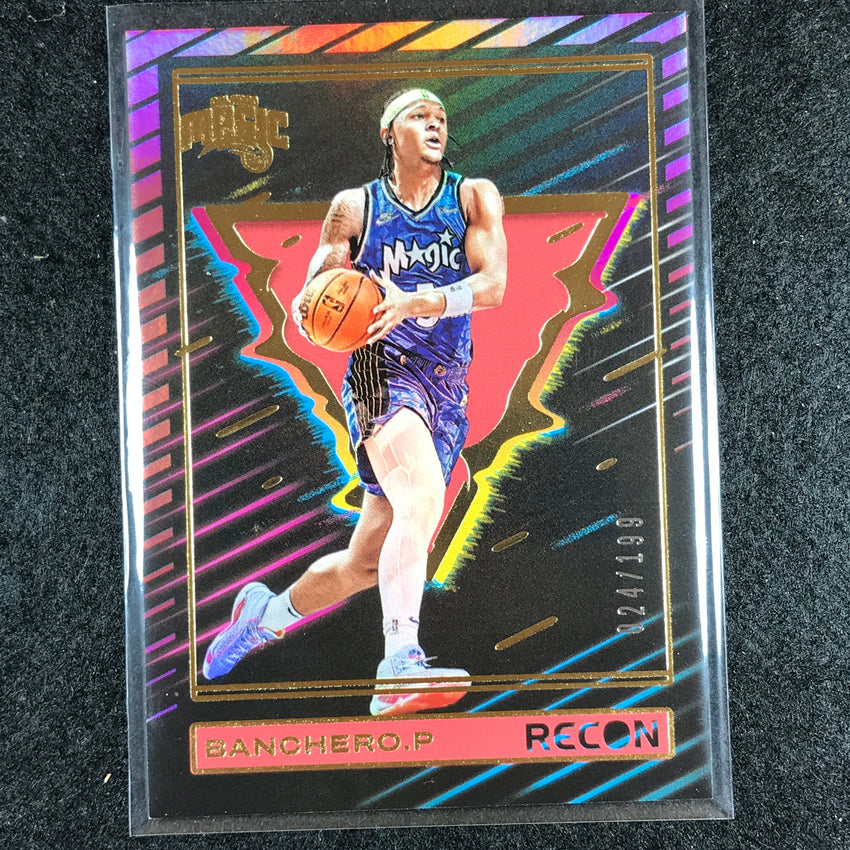 2023-24 Recon PAOLO BANCHERO Base Red Holo 24/199 No. 23