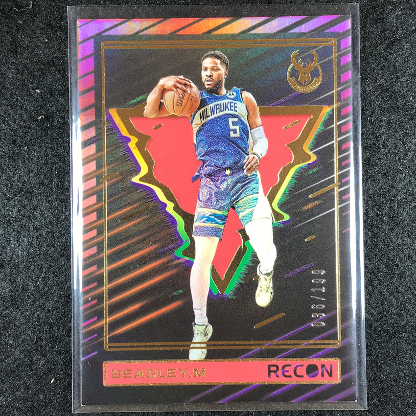 2023-24 Recon MALIK BEASLEY Base Red Holo 36/199 No. 62