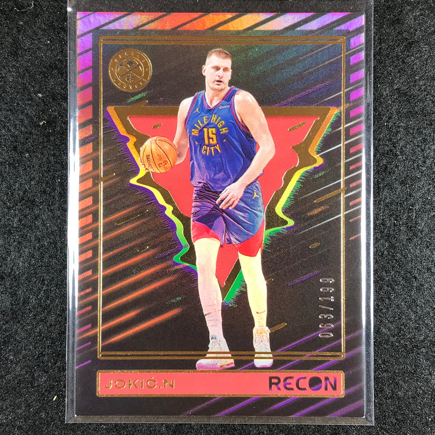 2023-24 Recon NIKOLA JOKIC Base Red Holo 63/199 No. 70