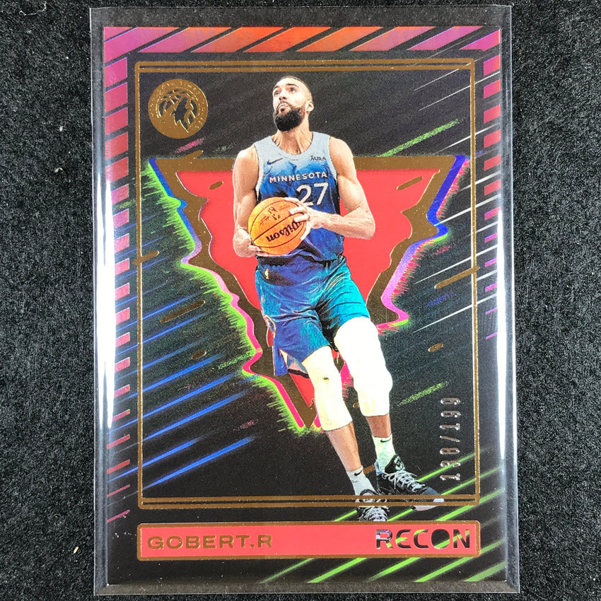2023-24 Recon RUDY GOBERT Base Red Holo 138/199 #121