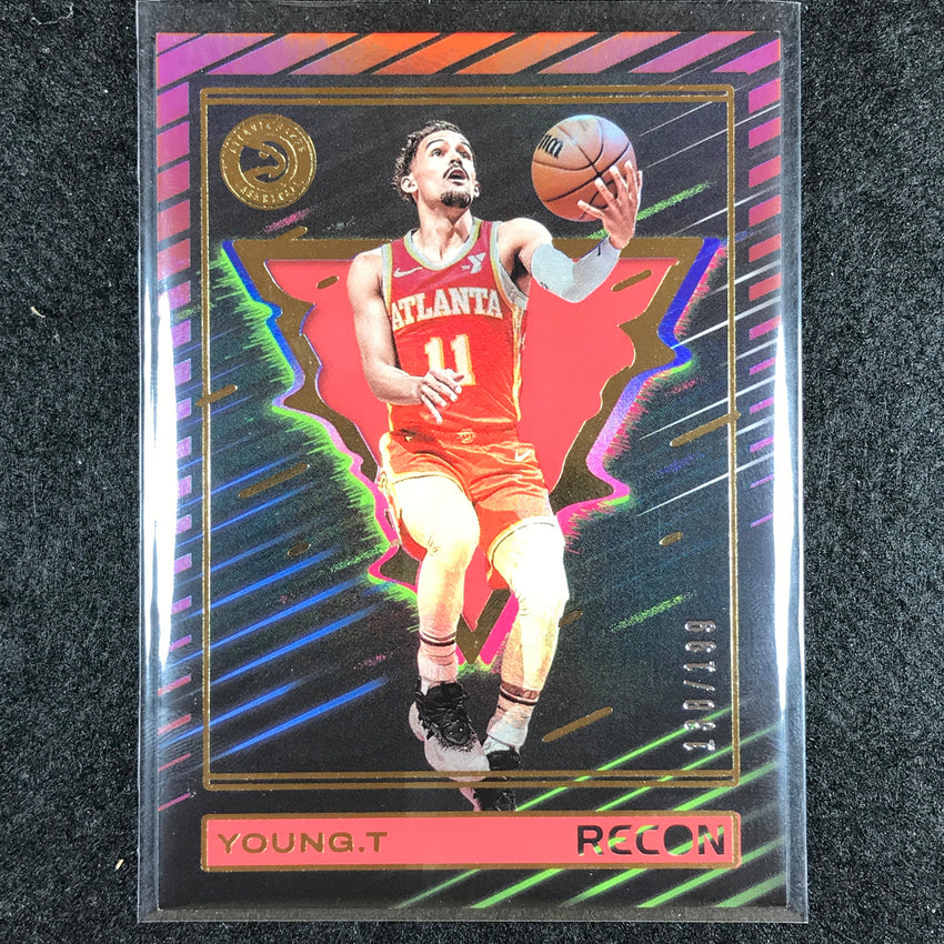 2023-24 Recon TRAE YOUNG Base Red Holo 138/199 No. 123