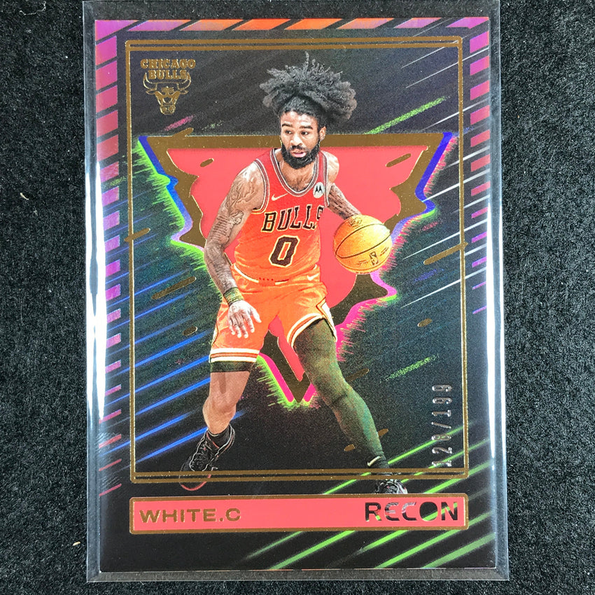 2023-24 Recon COBY WHITE Base Red Holo 128/199 No. 142