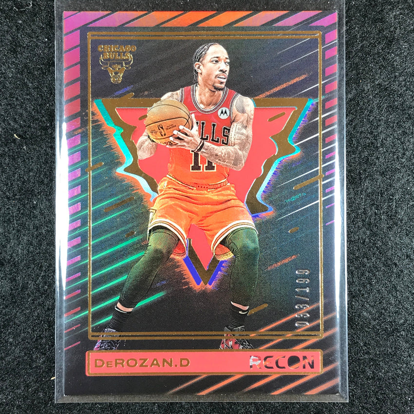 2023-24 Recon DEMAR DEROZAN Base Red Holo 33/199 No. 162