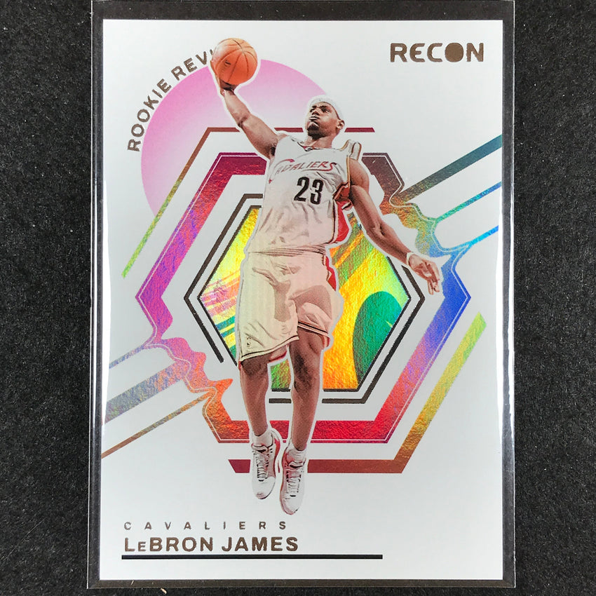 2023-24 Recon LEBRON JAMES Rookie Review Base No. 1