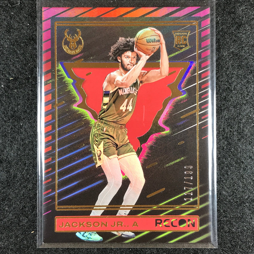 2023-24 Recon ANDRE JACKSON JR. Rookie Base Red Holo 117/199 No. 230