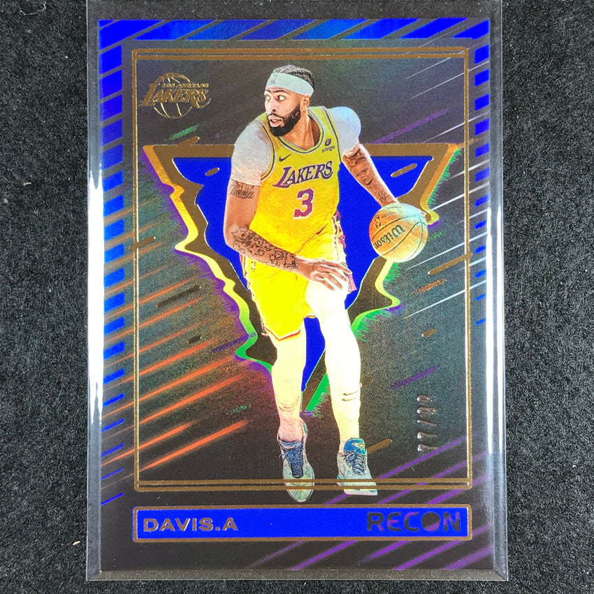 2023-24 Recon ANTHONY DAVIS Base Blue Holo 77/99 No. 78