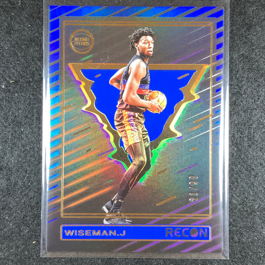2023-24 Recon JAMES WISEMAN Base Blue Holo 21/99 #84