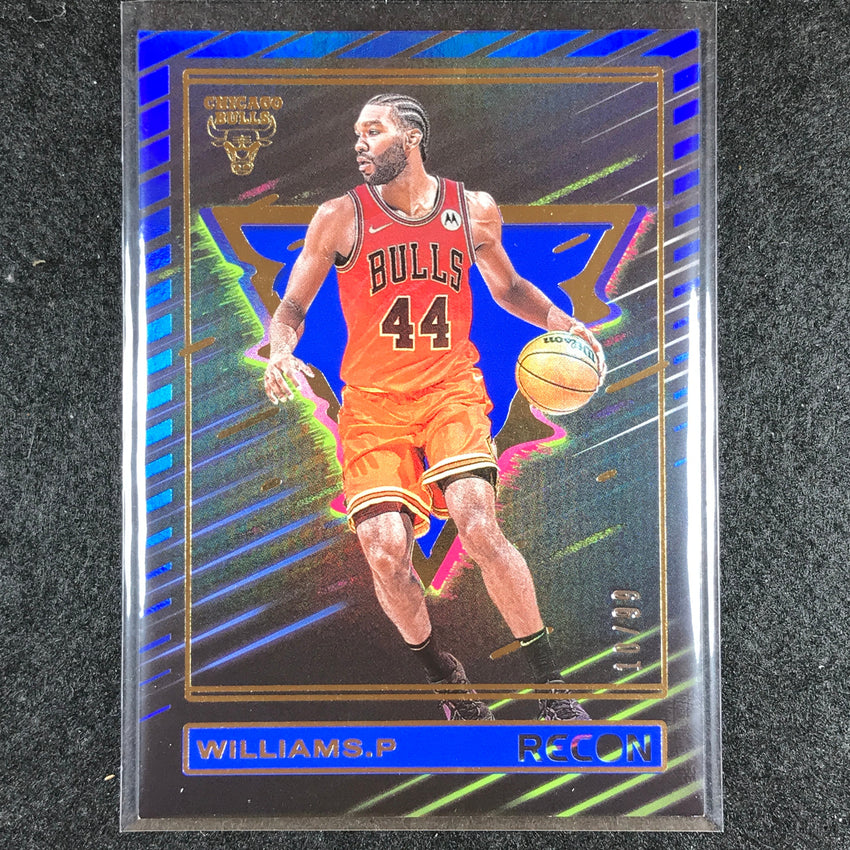 2023-24 Recon PATRICK WILLIAMS Base Blue Holo 10/99 #134