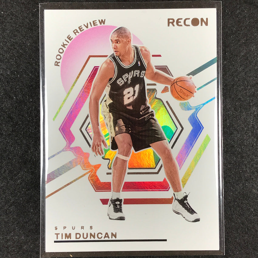 2023-24 Recon TIM DUNCAN Rookie Review Base #3