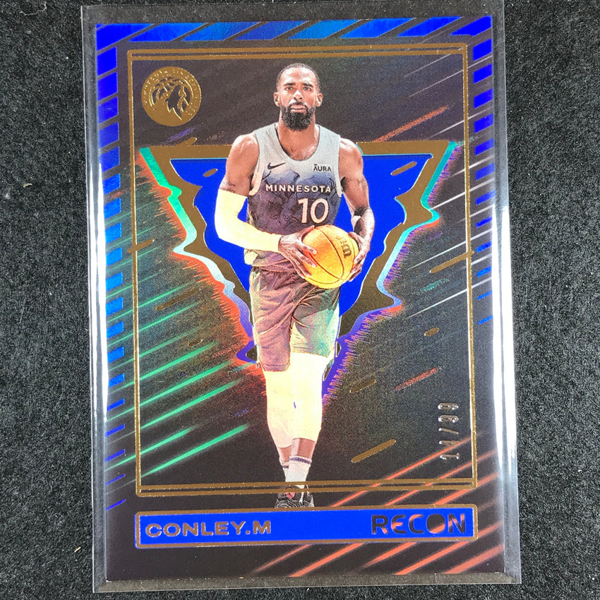 2023-24 Recon MIKE CONLEY Base Blue Holo 14/99 #159